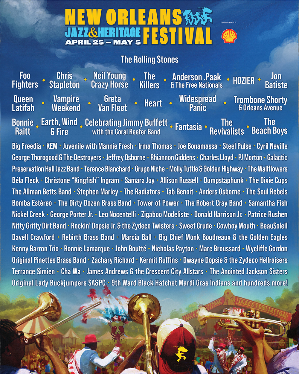 new orleans jazz festival lineup 2024